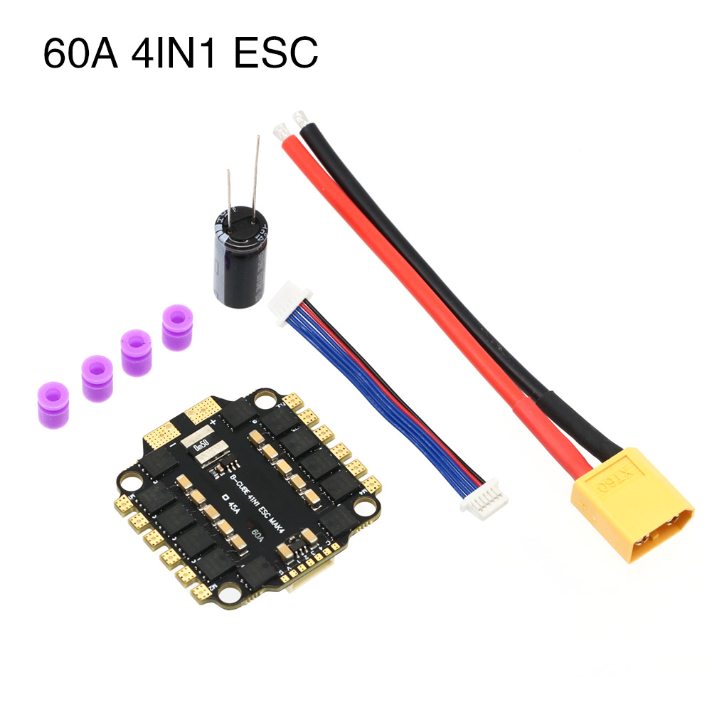 Drone Battery 6S - UAngel 4IN1 45A 60A ESC BLHELI_S