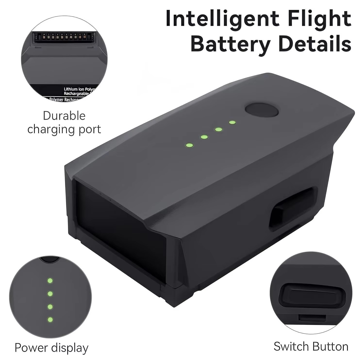 Batteria Originale al 100% 383 - Drone Battery Li-Ion recensione e prezzo