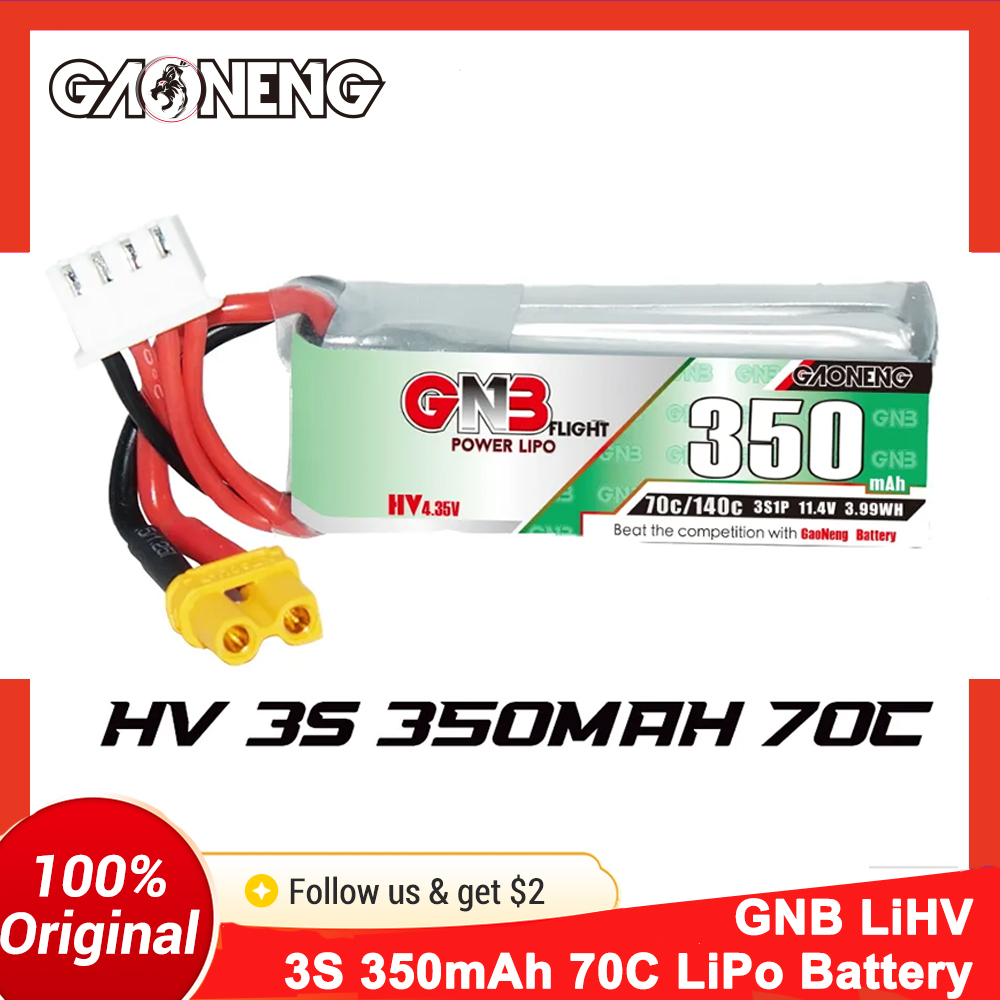 Batteria LiPo Gaoneng GNB 350m - Drone Battery Li-Ion recensione e prezzo