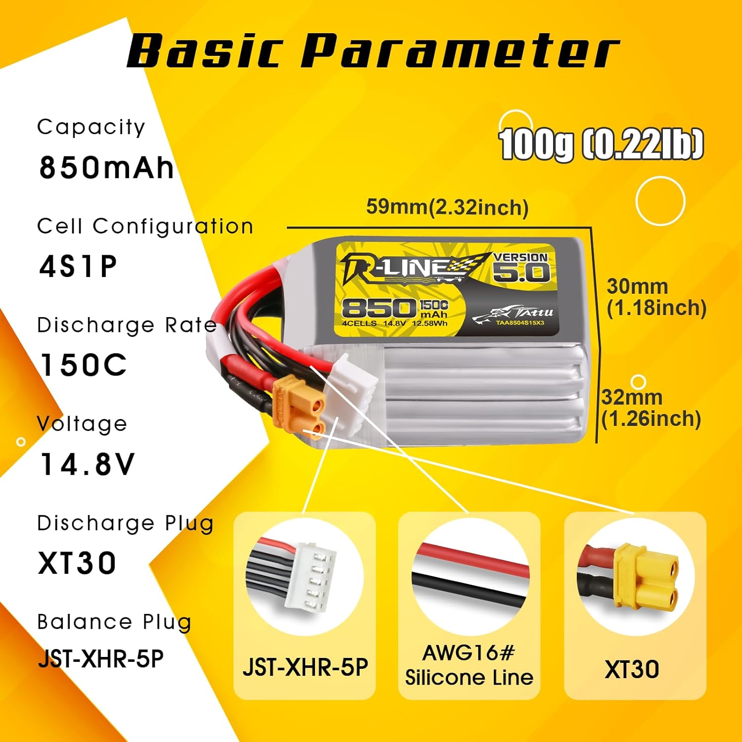 Batteria Lipo Tattu R-Line 5.0 - Drone Battery 4S recensione e prezzo
